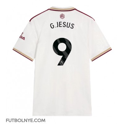 Camiseta Arsenal Gabriel Jesus #9 Tercera Equipación 2025-26 manga corta Camiseta Arsenal Gabriel Jesus #9 Tercera Equipación 2025-26 manga corta